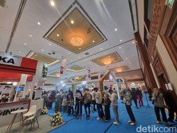 Makin Malam, Antrean KAI Expo 2023 Makin Lengang