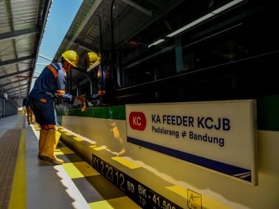 Kereta Pengumpan untuk Kereta Cepat Mulai Diuji Coba, Begini Potretnya