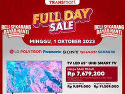Jangan Lupa! Transmart Full Day Sale Minggu 1 Oktober, Banjir Diskon
