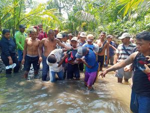 Nelayan di Berau Ditemukan Tewas Diduga Diterkam Buaya, Sebagian Tubuh Hilang Nelayan di Berau Ditemukan Tewas Diduga Diterkam Buaya, Sebagian Tubuh Hilang