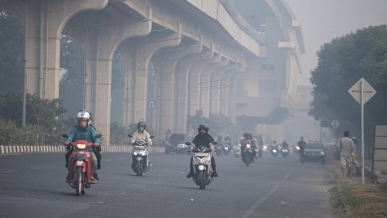 Kabut Asap Tak Berdampak Jam Sekolah Pelajar di OKI
