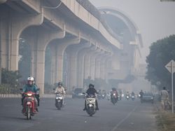 Kabut Asap Tak Berdampak Jam Sekolah Pelajar di OKI
