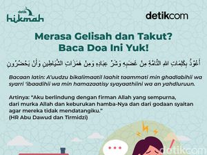 Infografis: Doa Agar Terhindar dari Rasa Takut dan Gelisah