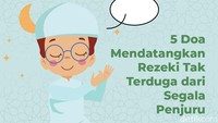 Infografis: Doa Mendatangkan Rezeki Tak Terduga dari Segala Penjuru, Yuk Amalkan!