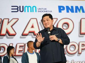 Erick Thohir Apresiasi Dedikasi Presiden Jokowi atas Program PNM Mekaar