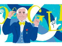 Sosok Ferdinand Berthier di Google Doodle, Pendidik Tuli sejak 200 Tahun Lalu