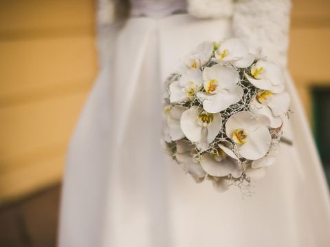 Hand Bouquet Pengantin, buket bunga untuk pernikahan Foto: Dok. iStock