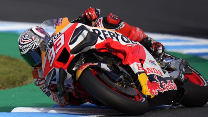 Statistik dan rekor Marc Marquez bersama Repsol Honda di MotoGP (Foto: AP/Shuji Kajiyama)