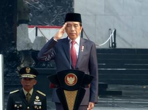 Momen Jokowi Pimpin Upacara Peringatan Hari Kesaktian Pancasila