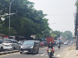 Kecelakaan di Cilodong Depok, 1 Korban Tergeletak Bersimbah Darah