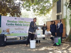 Melihat Edukasi Pengelolaan Sampah di Masjid Salman ITB