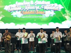 GKMNU Jabar Resmi Diluncurkan, Menag Sebut Bangun Peradaban Dimulai dari Keluarga