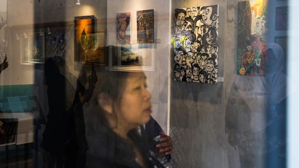 Pameran Lukisan Karya Seniman Perempuan di Semarang