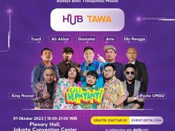 Pasha Ungu dan King Nassar Siap Meriahkan Hari Terakhir Hub Space 2023