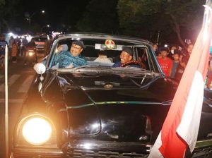 Pawai Taaruf MTQ XXX Jawa Timur Sedot Perhatian Warga Pasuruan