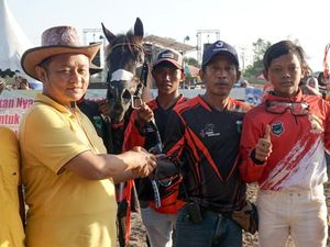 Gandeng Kemenpora-BRI, Sarmuji Gelar Lomba Pacuan Kuda di Blitar