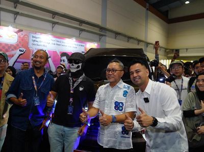 Semringah Zulhas Bareng Fitra Eri-Om Mobi-Raffi Ahmad di IMX 2023