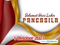 Ucapan dan Twibbon Hari Kesaktian Pancasila 1 Oktober 2023