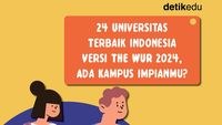 Infografis: 24 Universitas Terbaik Indonesia Versi THE WUR 2024