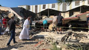 Atap Gereja di Meksiko Ambruk, 7 Orang Tewas Tertimpa Reruntuhan