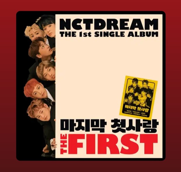 Foto cover album musik nct dream