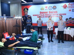 Hari Jadi Ke-72, Humas Polri Se-Indonesia Gelar Donor Darah