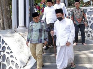 Sowan ke Demak, Cak Imin Minta Doa-Dukungan KH Munif Zuhri di Pilpres