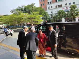 Megawati Tiba di Universiti Tunku Abdul Rahman untuk Terima Gelar Kehormatan