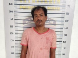 Tampang Pembunuh Tukang Kusuk yang Tewas Tanpa Busana di Medan