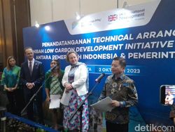 Inggris Teken Pendanaan Rp 514 M buat Pembangunan Rendah Karbon Tahap 2 RI