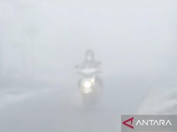 Asap Karhutla Selimuti Sampit, Jarak Pandang Kurang 10 Meter