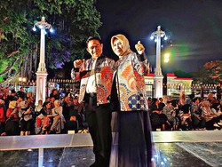 Batik Bagas Godang Pj Gubsu Tampil Memukau Saat Catwalk di Istana Presiden