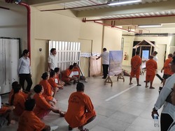 16 Tersangka Pembakaran Resort di Karangasem Jalani 28 Adegan Rekonstruksi