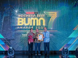 Brantas Abipraya Sabet Penghargaan Indonesia Best BUMN Awards 2023