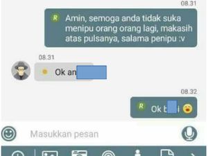 Chat Penipu Kena Tipu Balik, Epic Banget!