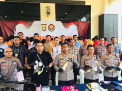 Polisi Ringkus 29 Bandit Jalanan di Bekasi, Ada yang Bawa Pistol Rakitan