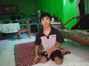 Pilu Nasib Suryaman: Lumpuh Sejak Kecil-Ditinggal Ortu