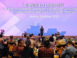 Menhub Ungkap Maspion dan Investor Asal Dubai Bangun Terminal Peti Kemas