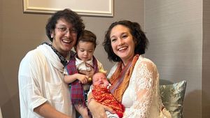 8 Momen Persalinan Anak ke-2 Nadine Chandrawinata, Paras Bayinya Curi Atensi