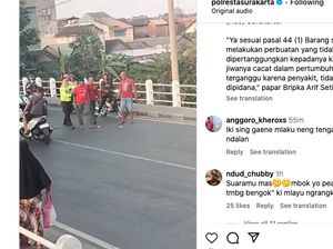 Viral Polisi Kena Pukul-Tendang Saat Amankan ODGJ di Solo