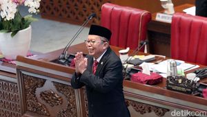 Ekspresi Arsul Sani Setelah Resmi Jadi Hakim MK