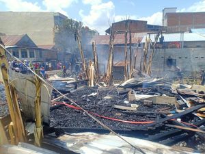 3 Rumah di Wajo Terbakar Diduga Akibat Korsleting Listrik, 1 Korban Luka