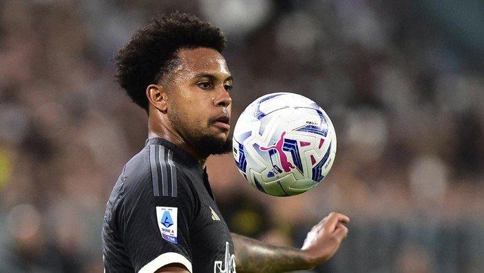 Soccer Football - Serie A - Juventus v Lecce - Allianz Stadium, Turin, Italy - September 26, 2023 Juventus Weston McKennie in action REUTERS/Massimo Pinca