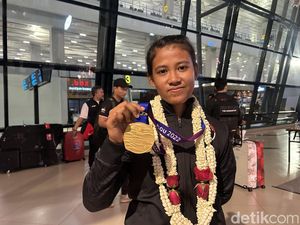 Amellya Pulang Bawa Emas Asian Games, Kini Fokus ke Olimpiade Amellya Pulang Bawa Emas Asian Games, Kini Fokus ke Olimpiade