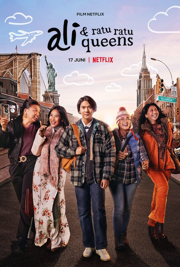 Film Indonesia tentang persahabatan, Ali & Ratu Ratu Queens (2021)/ Foto: Netflix