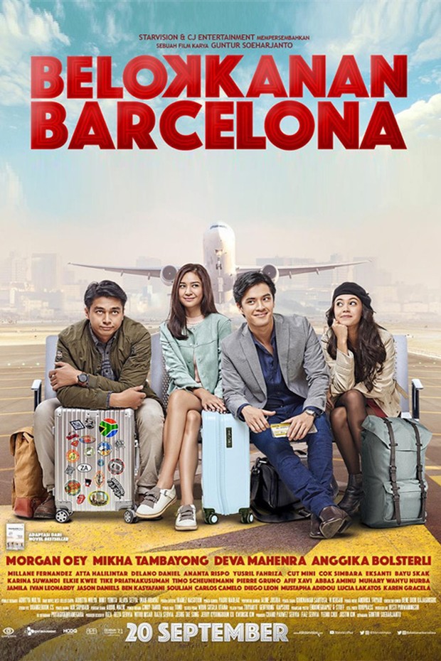 Film Indonesia tentang persahabatan, Belok Kanan Barcelona (2018)/ Foto: Starvision Plus