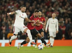 MU vs Galatasaray tersaji di Old Trafford, Rabu (4/9/2023) dini hari WIB. Kedua tim bermain imbang 1-1 di babak pertama.
