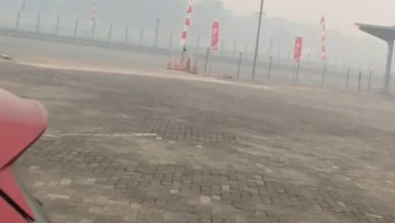 Kabut Asap Imbas Karhutla Ganggu Aktivitas Bandara Syamsudin Noor Banjarbaru
