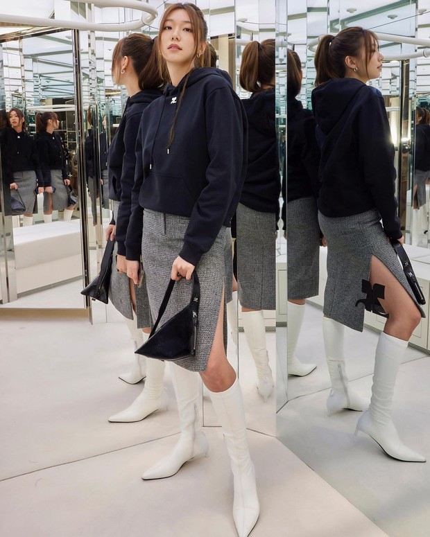 Lee Ho Jung selalu fashionable/ Foto: instagram.com/holly608 Lee Ho Jung selalu fashionable/ Foto: instagram.com/holly608