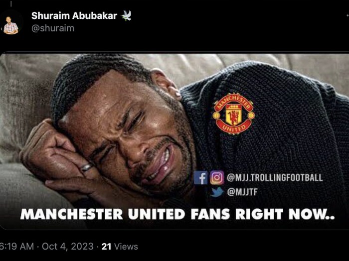 Meme MU Kalah